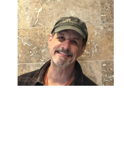 Sean Brown in his woodworking shop